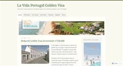 Desktop Screenshot of portugalvisas.com