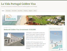 Tablet Screenshot of portugalvisas.com